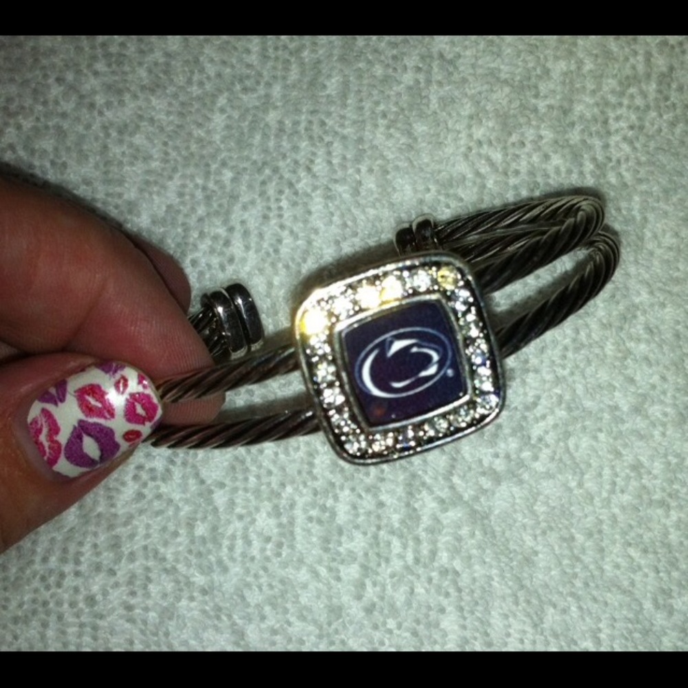 COPY - New! Penn State rhinestone bracelet